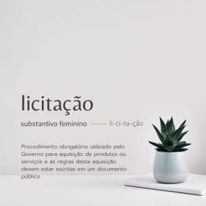 Dê me uma vela e um prego e eu lhe direi o que é licitação