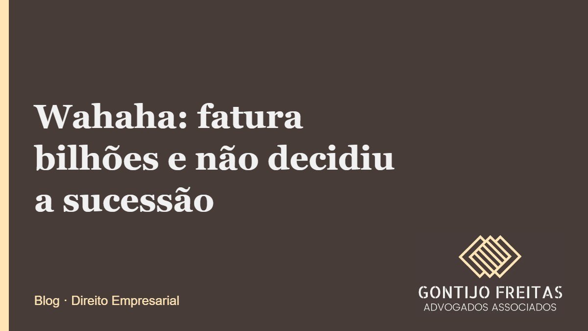 Wahaha: fatura bilhões e não decidiu a sucessão
